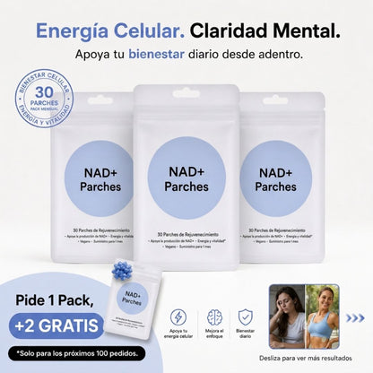 Parches NAD+(1 + 2 GRATIS)