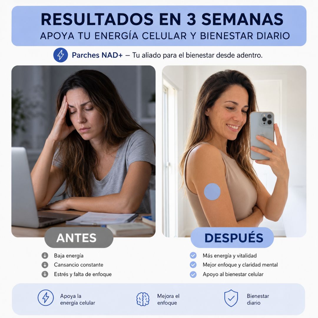Parches NAD+(1 + 2 GRATIS)