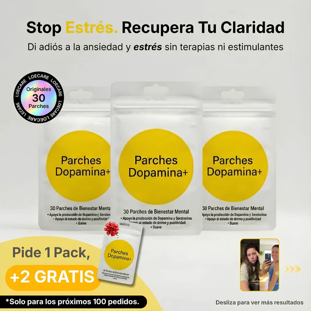 Parches Dopamina (1 + 2 GRATIS)