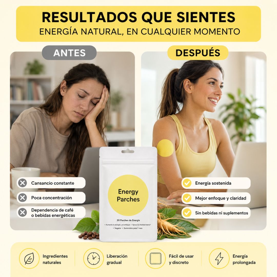 Parches Energy (1 + 2 GRATIS)