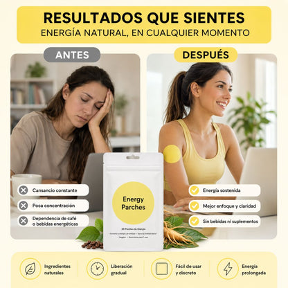 Parches Energy (1 + 2 GRATIS)