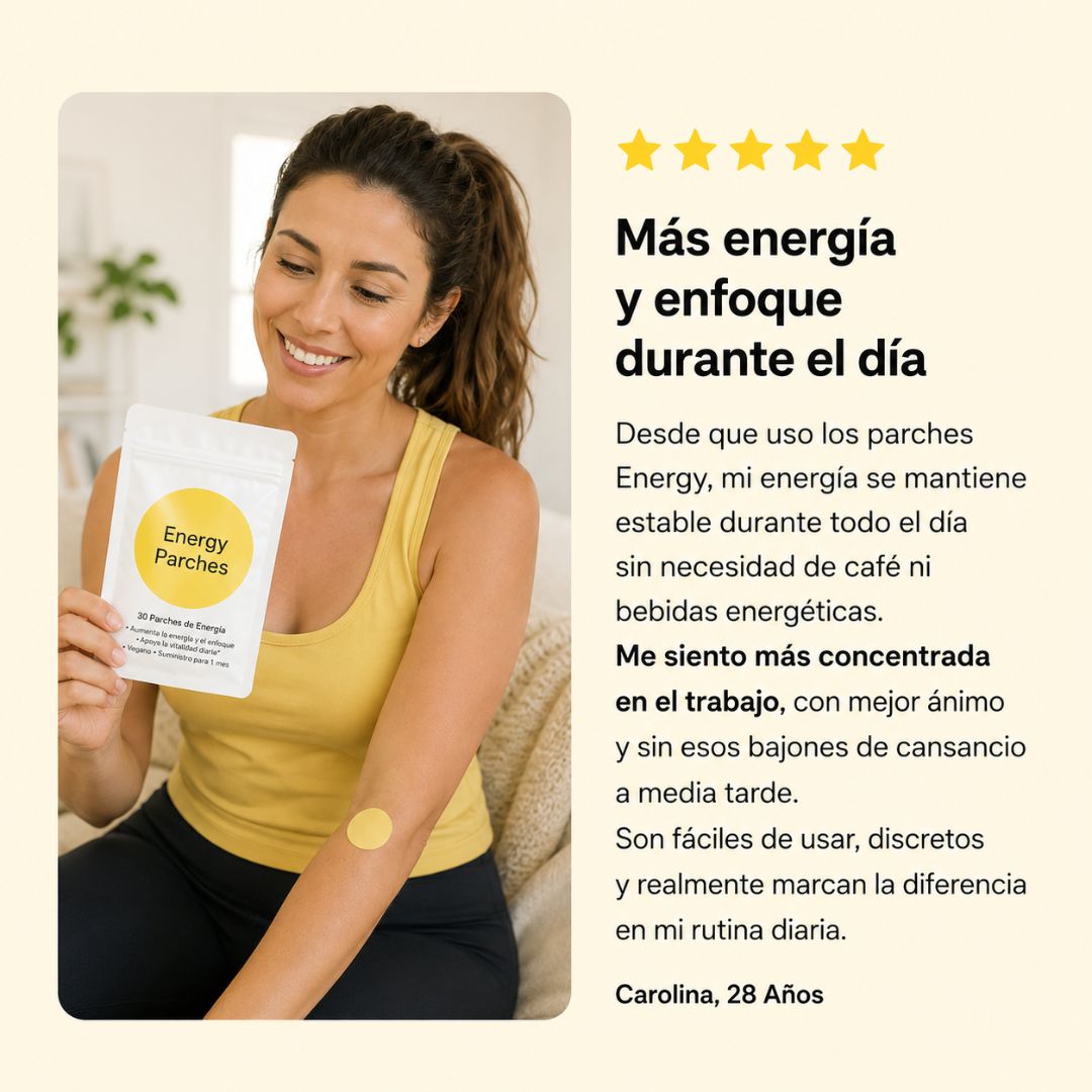 Parches Energy (1 + 2 GRATIS)