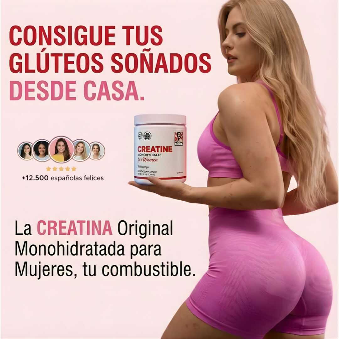 Kit Glúteos Perfectos  Creatina + Crema